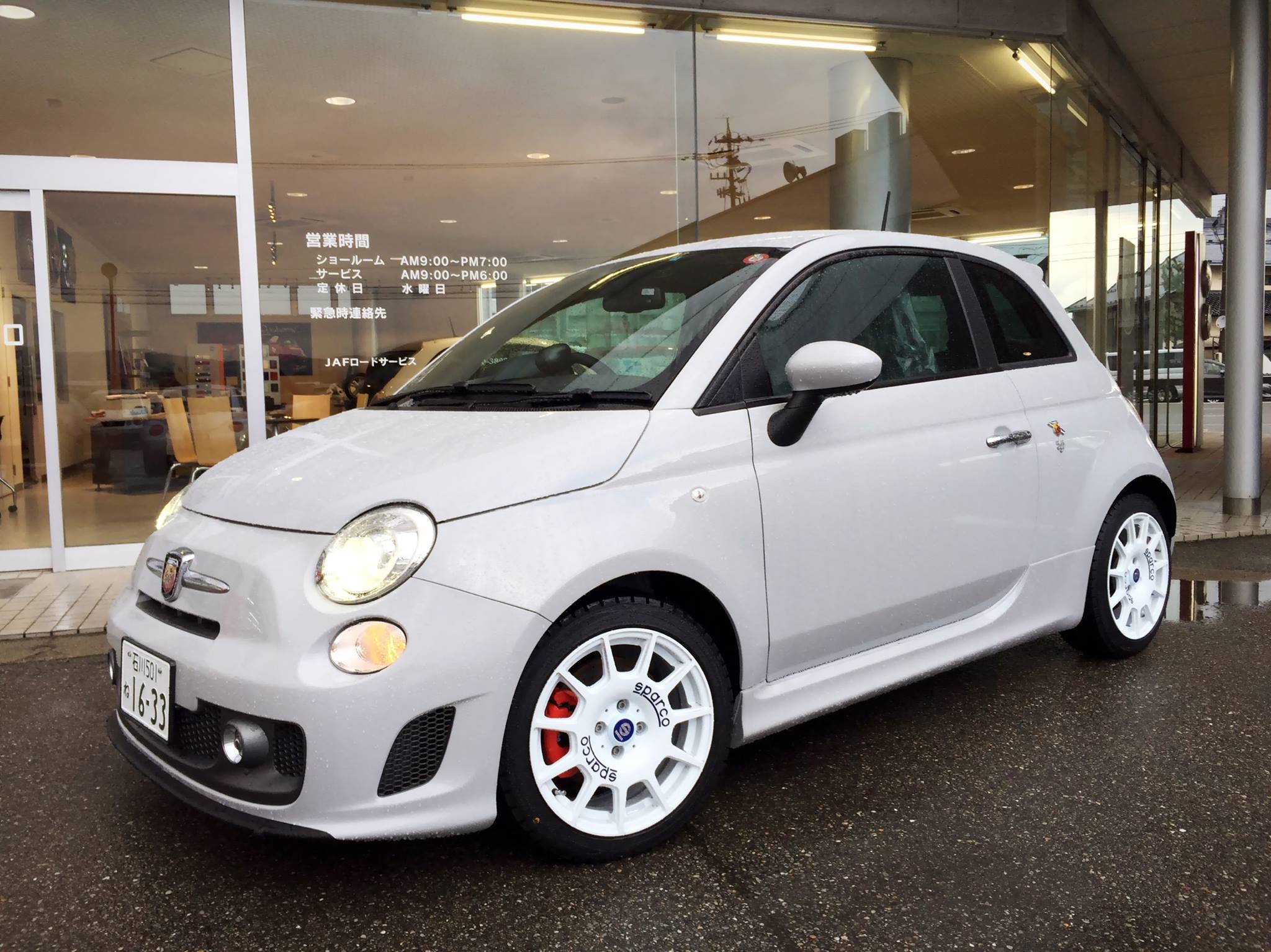 ABARTH×スタッドレス｜アバルト石川スタッフブログ｜ABARTH Official Dealer Site