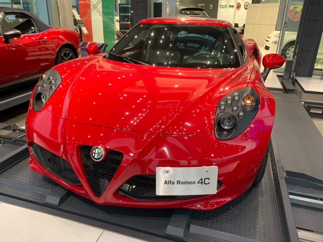 認定中古車 Alfa Romeo 4c アルファ ロメオ水戸スタッフブログ Alfa Romeo Official Dealer Site