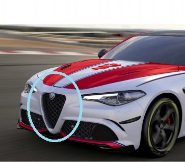 ALFA ROMEO アルファロメオ 盾 グリル - 外装、エアロパーツ