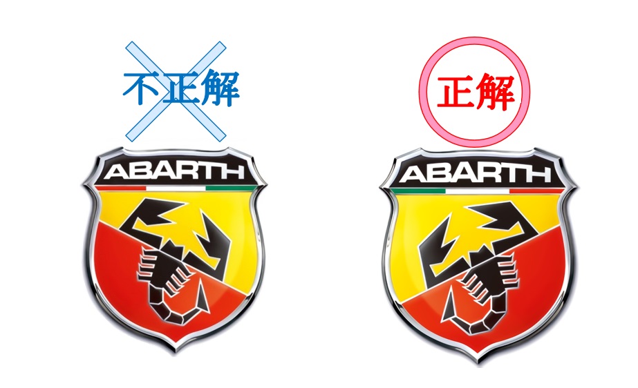 アバルトエンブレム フィアット アバルト新大阪スタッフブログ Fiat Abarth Official Dealer Site