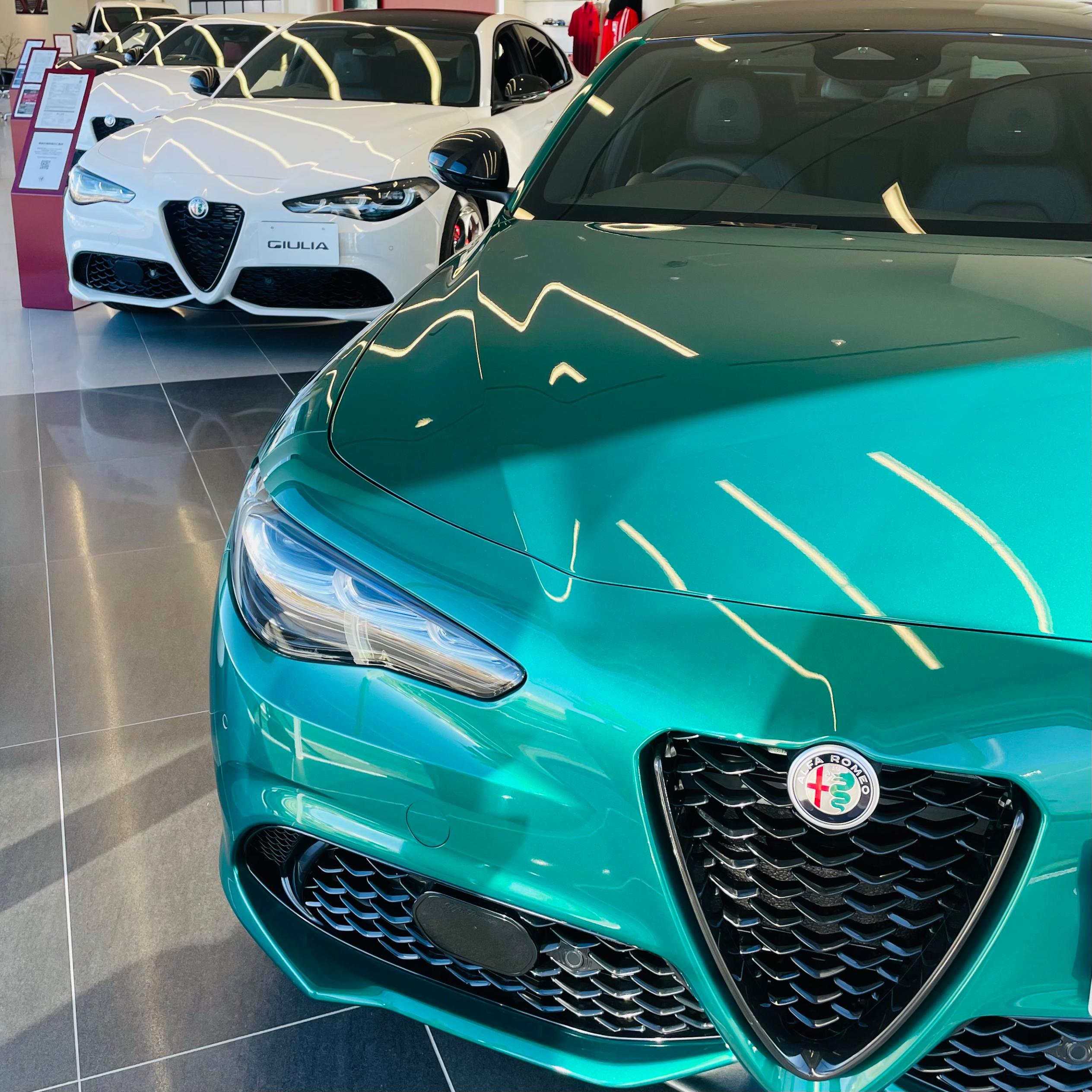 どっち派？》グリーン or ホワイト｜アルファ ロメオ高前スタッフ