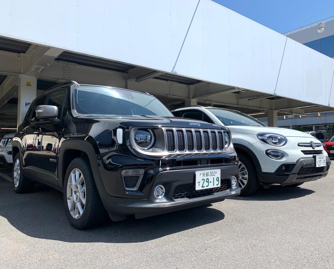 500XとRenegade｜フィアット／アバルト京都スタッフブログ｜FIAT