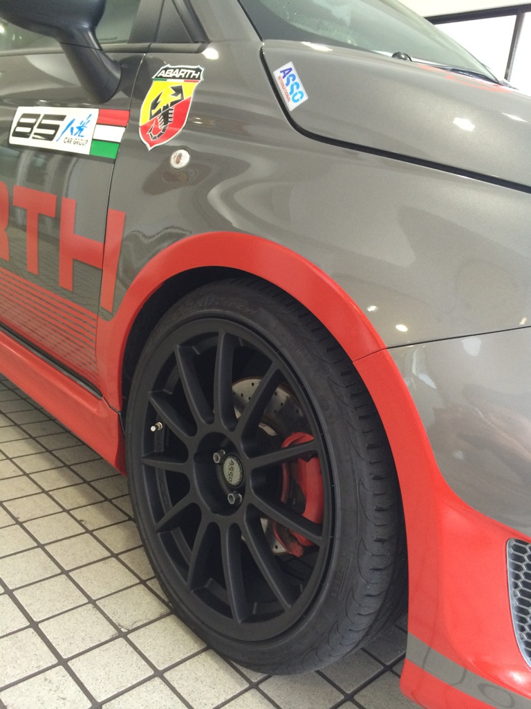 595 Competizione デモカー｜アバルト西宮スタッフブログ｜ABARTH
