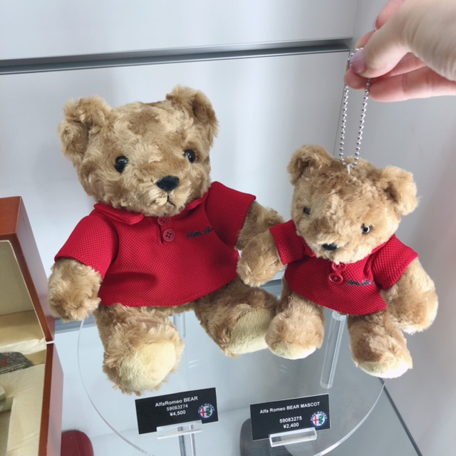 NEW‼ Alfa Romeo ベアぬいぐるみ入荷いたしました🐻｜アルファ ロメオ