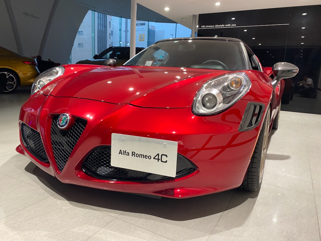 4c 中古車 アルファ ロメオ西宮スタッフブログ Alfa Romeo Official Dealer Site