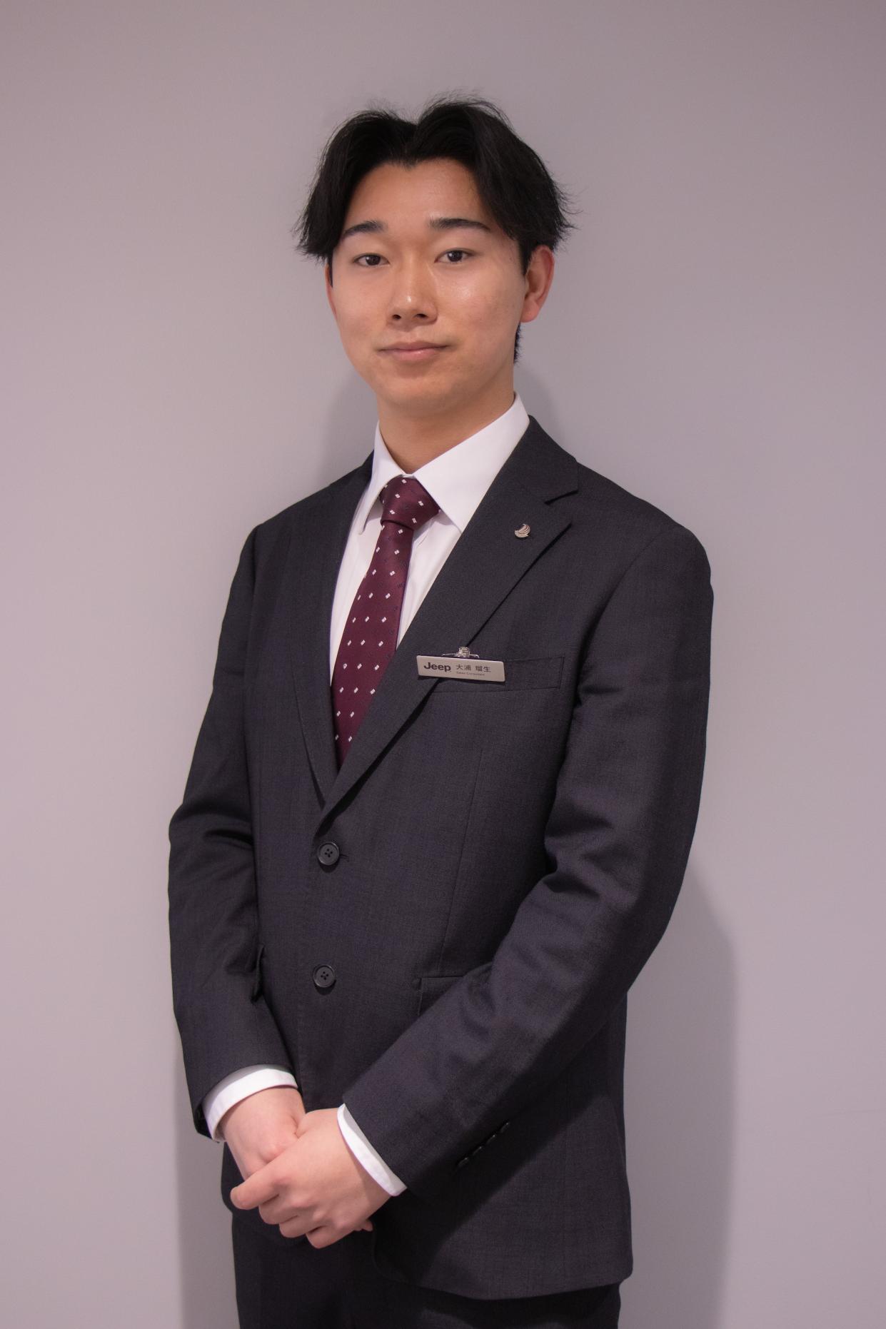 セールススタッフ 大浦　瑠生 