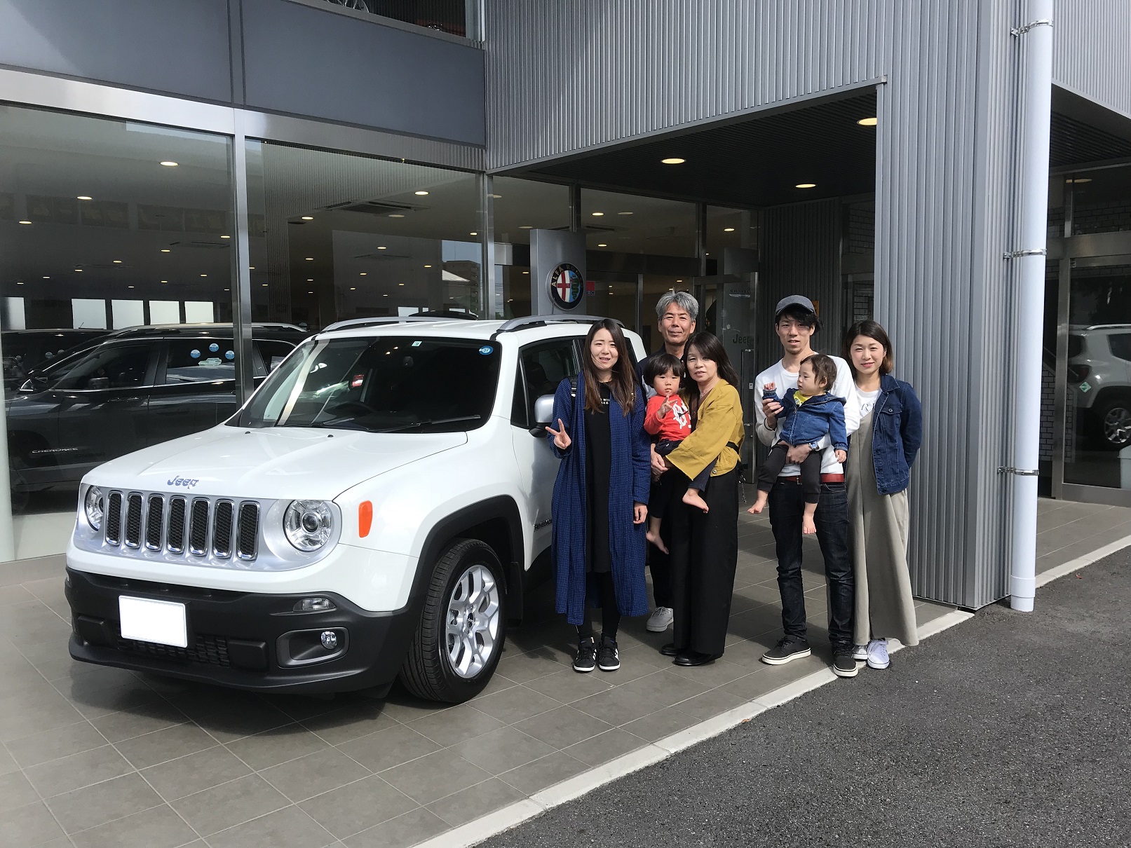 Jeep Renegade Limited ご納車です 株式会社gst