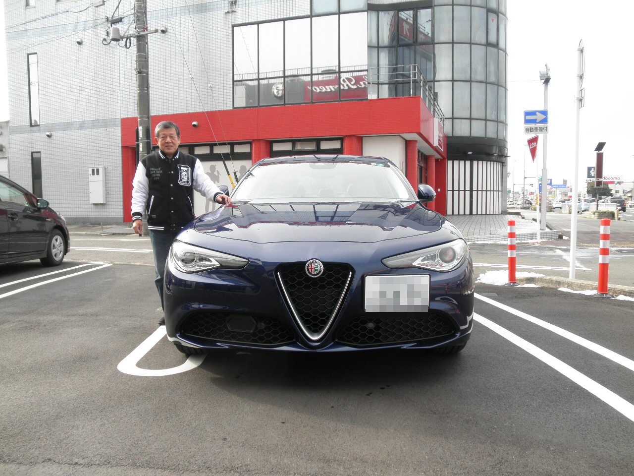 ご納車です アルファ ロメオ春日井スタッフブログ Alfa Romeo Official Dealer Site