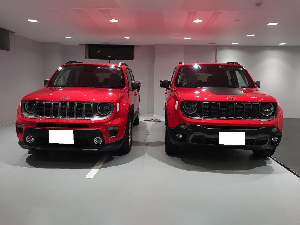 ジープ池袋】比較してみよう！レネゲード！｜ジープ池袋スタッフブログ｜Jeep Official Dealer Site