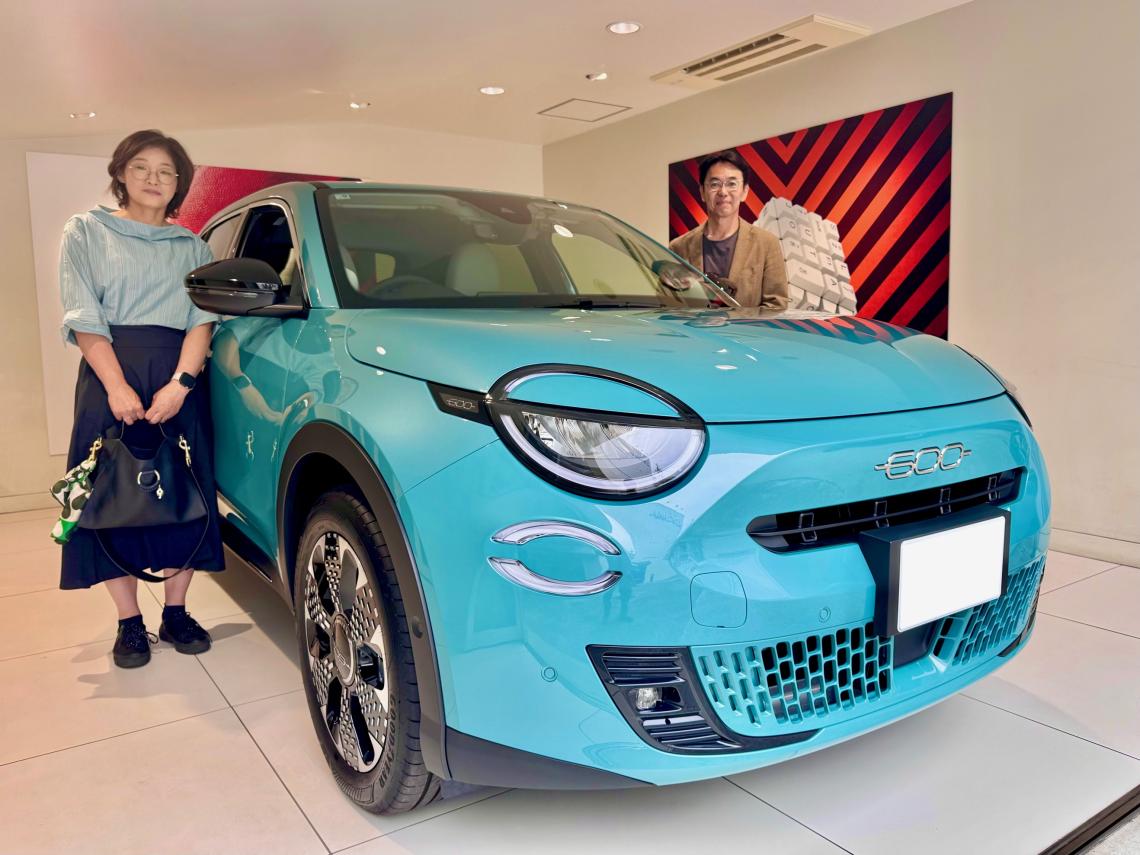 お納車】FIAT 600 HYBRID La Prima｜フィアット／アバルト新大阪