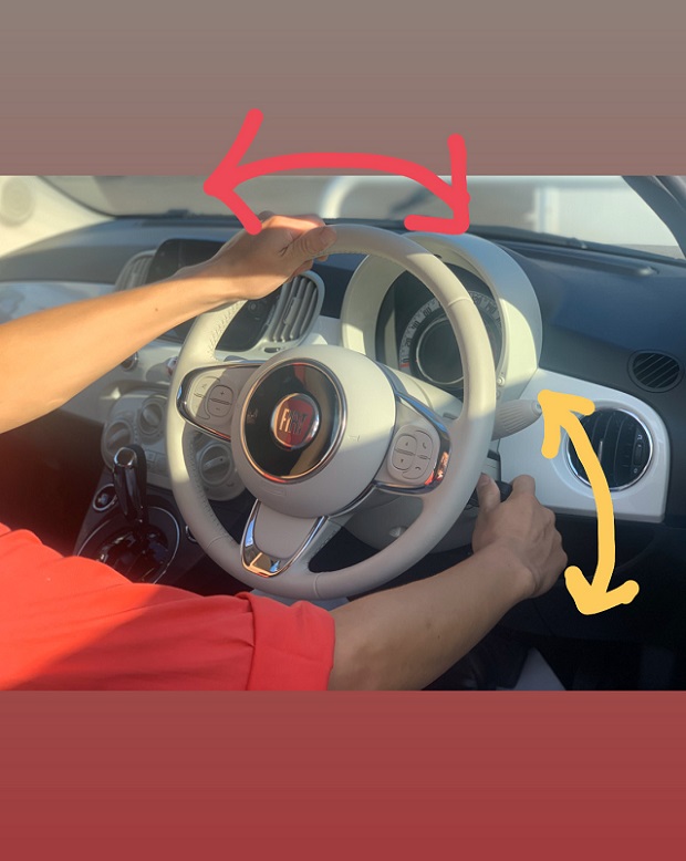 ハンドルロック｜フィアット／アバルト天白スタッフブログ｜FIAT