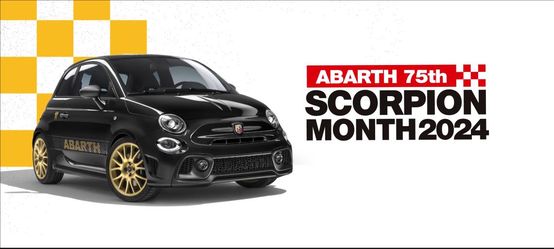 ABARTH 75th SCORPION MONTH 2024