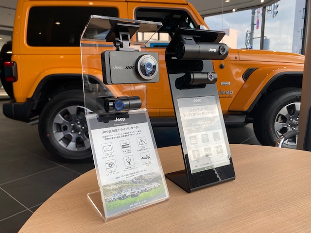 Jeep(純正) のパーツレビュー ドライブレコーダー Wi-Fi対応 ジープ