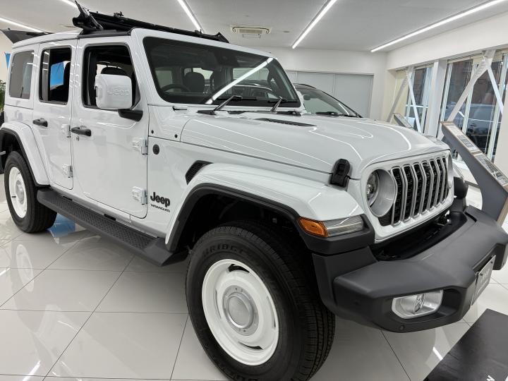 New Jeep Wrangler（JL） Unlimited Sahara White Pack