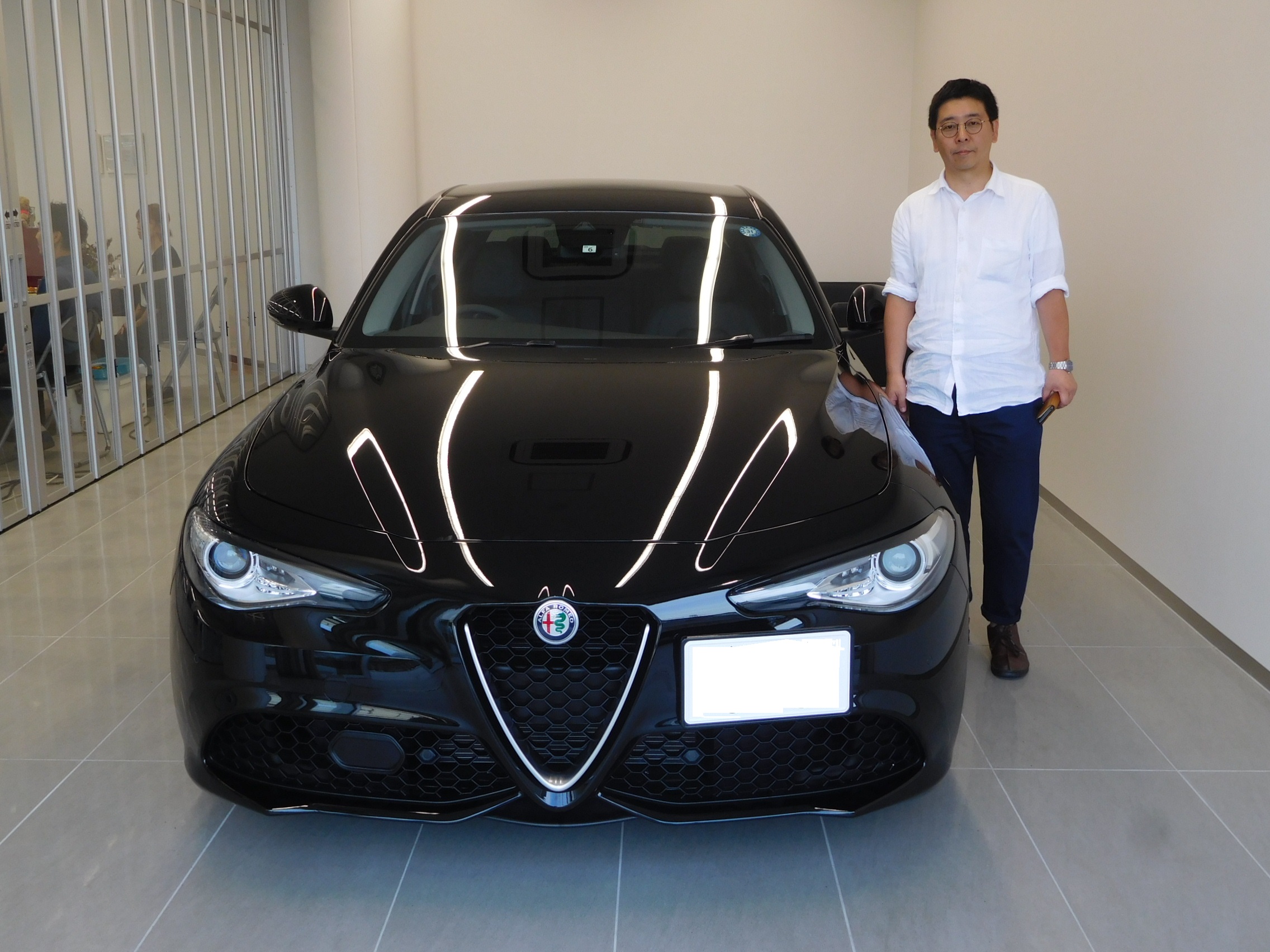 ご納車風景 アルファ ロメオ横浜町田スタッフブログ Alfa Romeo Official Dealer Site