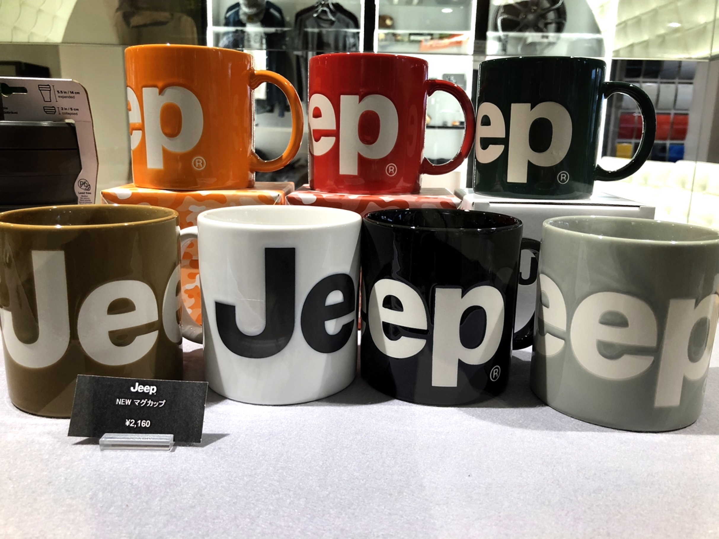Jeep BIGロゴ マグカップ