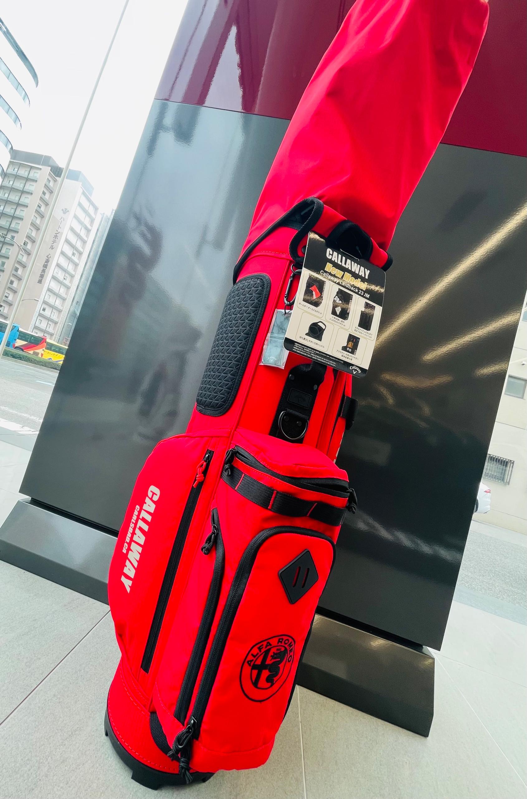 ☆新品☆アルファロメオ　キャディーバッグ スポーツの秋！ キャディバッグ入荷いたしました！ ｜アルファ