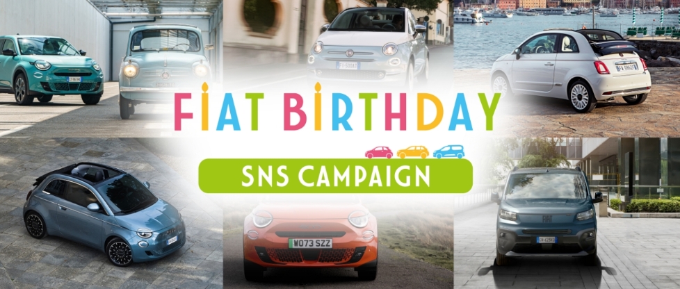 FIAT BIRTHDAY SNS