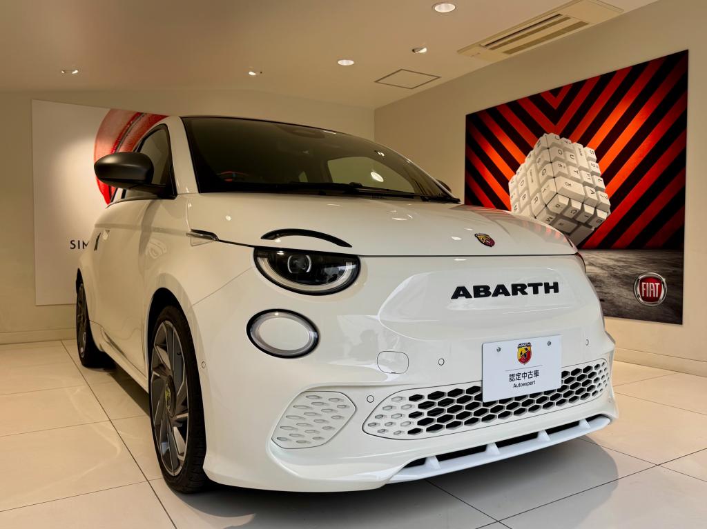 500e　ABARTHの認定中古車が完売しました！