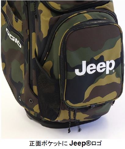 で公式に取扱 JEEP OGIO ゴルフバック コラボ - ゴルフ