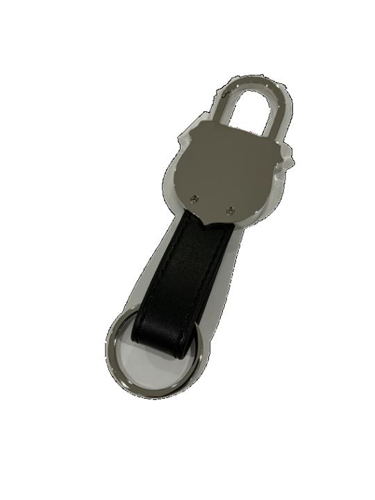 アバルト　キーホルダー ホワイト