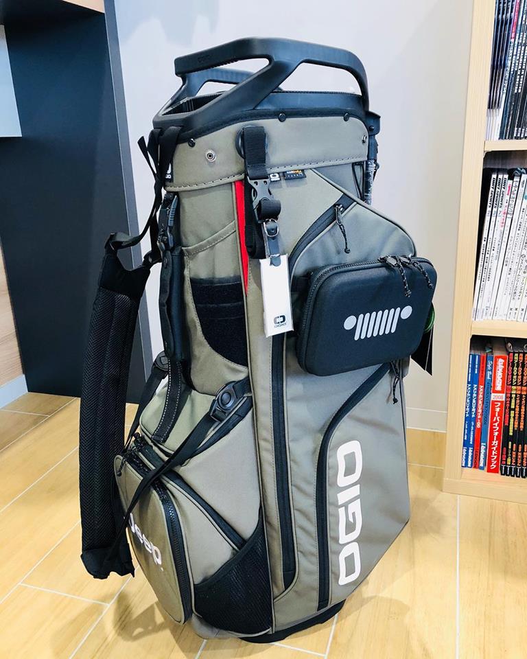 Ogio Jeep キャディバッグ グレー 新製品入荷情報 Jeep® × Ogio キャディーバッグ ｜ジープ所沢スタッフ