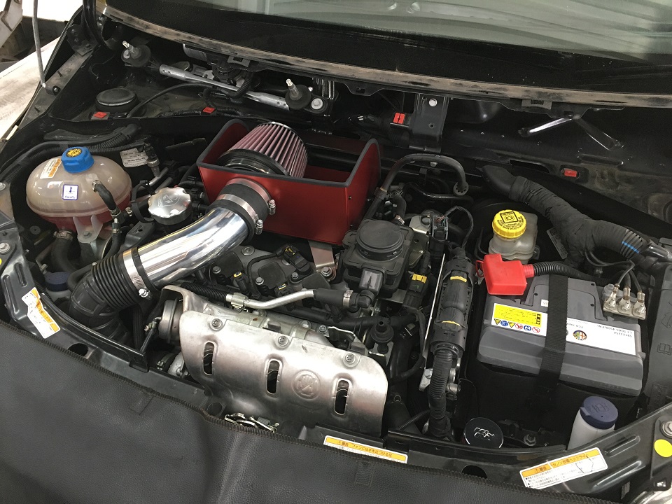 アバルト K&N タイフーン エアインテーク キット K&N エア