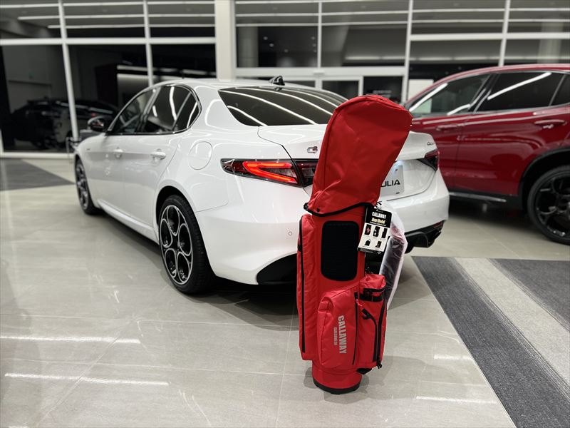 Alfa Romeo x CALLAWAY 2024 】コラボレーション キャディバック
