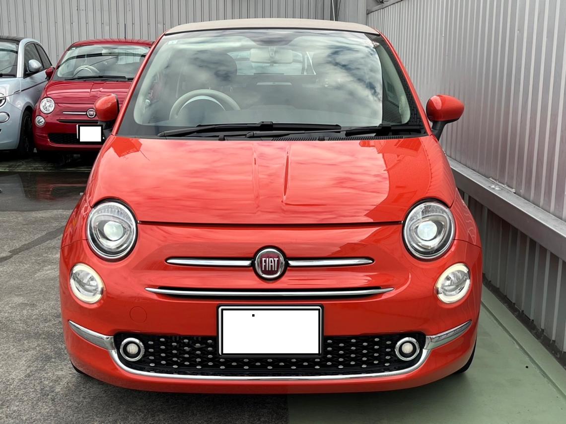 FIAT 500 ハロゲンヘッドライト 左右セット LED付き e-partscojp_abft5073m