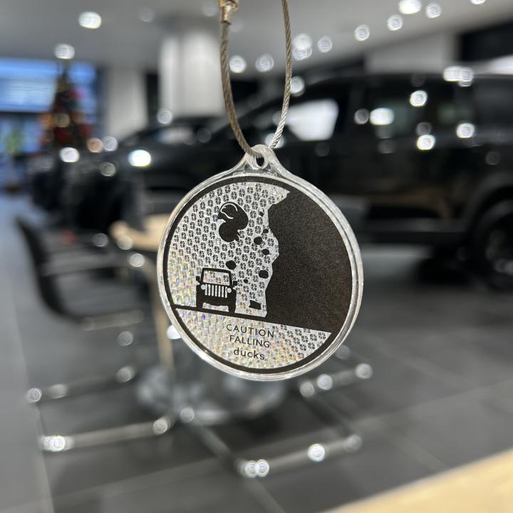 Jeep®リフレクターキーホルダー