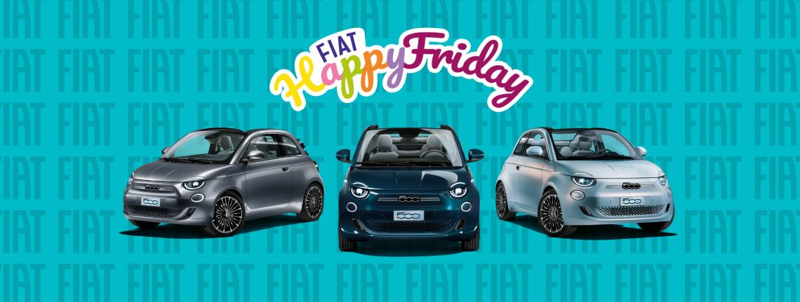 FIAT500e HAPPY FRIDAY！！