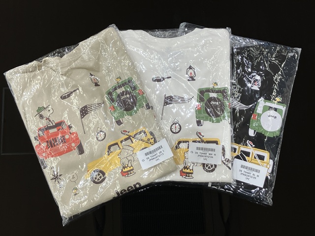 スヌーピーコラボTシャツ