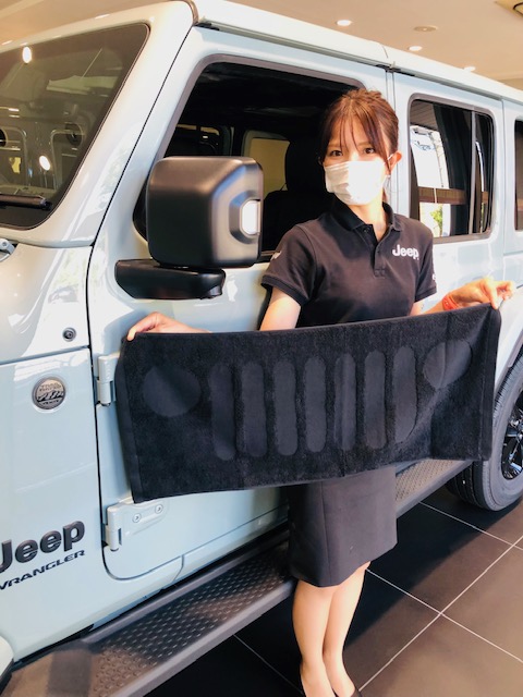 ☆ ジープグッズ ☆人気の今治産♪セブンスロットハンドタオル｜ジープ横浜港南スタッフブログ｜Jeep Official Dealer Site