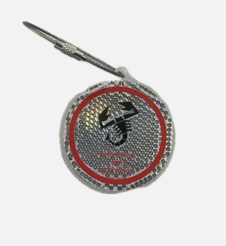 ABARTH　リフレクターキーホルダー