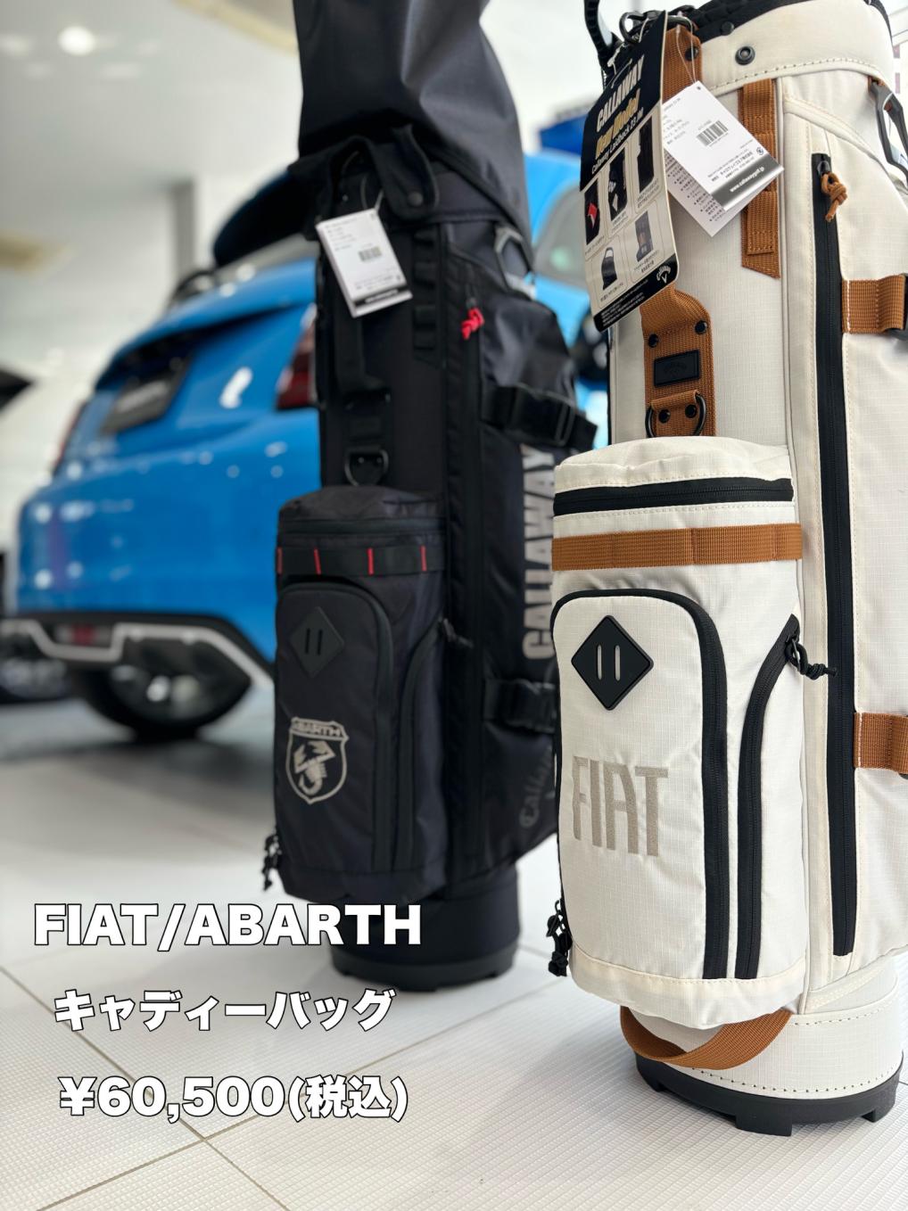 NEW フィアット／アバルト キャディーバッグ入荷！！｜フィアット／アバルト調布スタッフブログ｜FIAT/ABARTH Official Dealer  Site