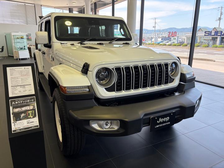 New Jeep Wrangler（JL） Unlimited Sahara White Pack