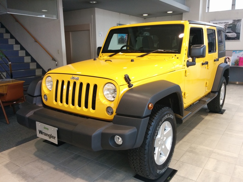 黄色い｜ジープ札幌琴似スタッフブログ｜Jeep Official Dealer Site