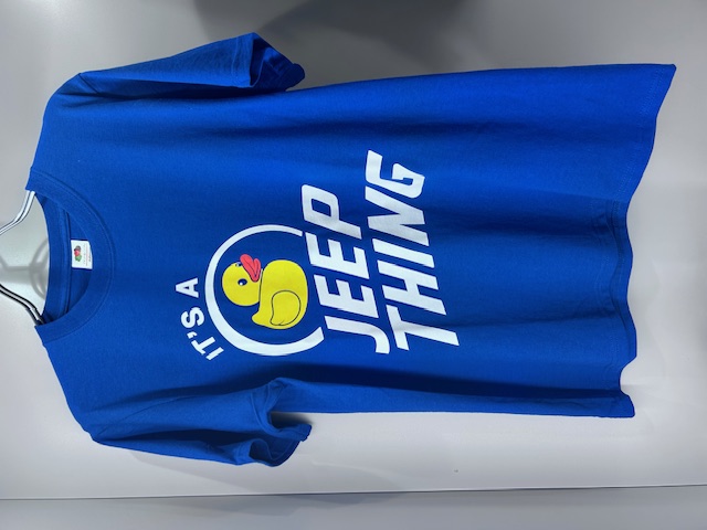 jeepダッグ　プリントTシャツ
