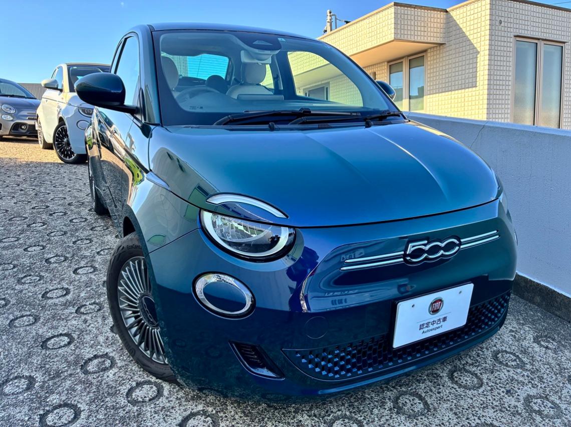 中古車500e Pop オーシャングリーン 価格変更です｜フィアット