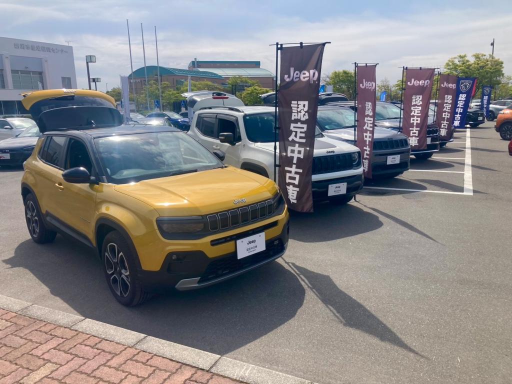 本日より輸入中古車フェア2026｜ジープ新潟スタッフブログ｜Jeep