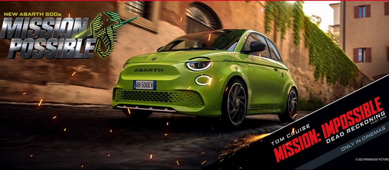 ✦ NEW ABARTH 500e MISSION POSSIBLE キャンペーン ✦