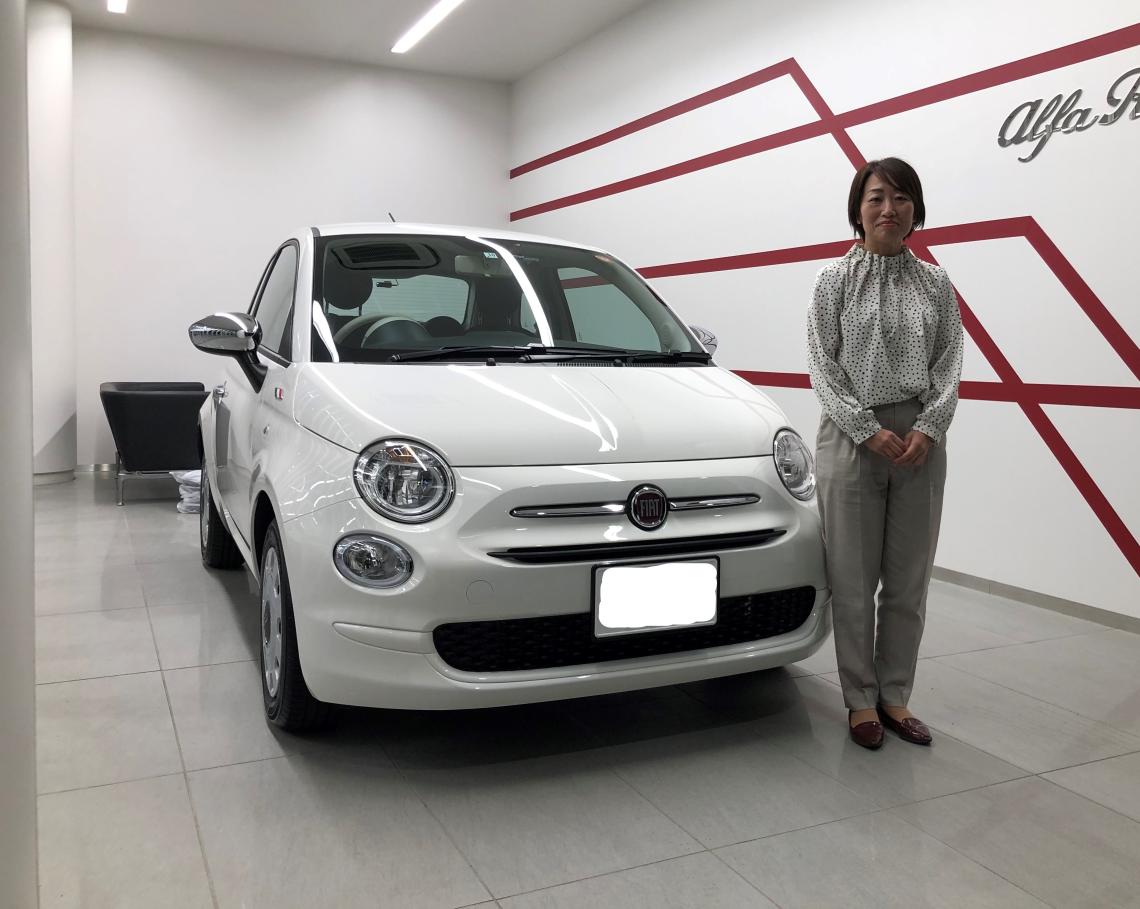 フィアット500 ご納車式 フィアット アバルト横浜町田スタッフブログ Fiat Abarth Official Dealer Site