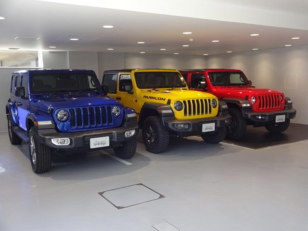 Jlラングラー 青 黄色 赤 ジープ池袋スタッフブログ Jeep Official Dealer Site