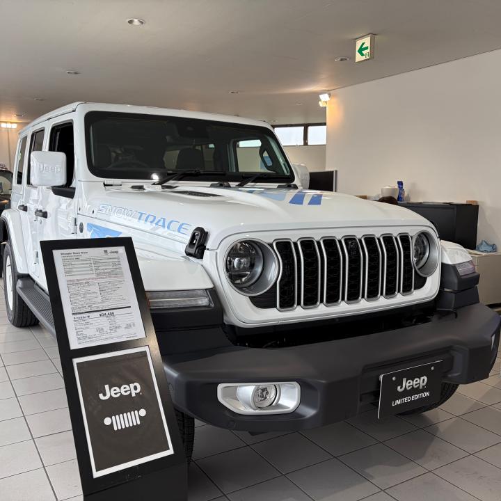 New Jeep Wrangler（JL） Snow Trace