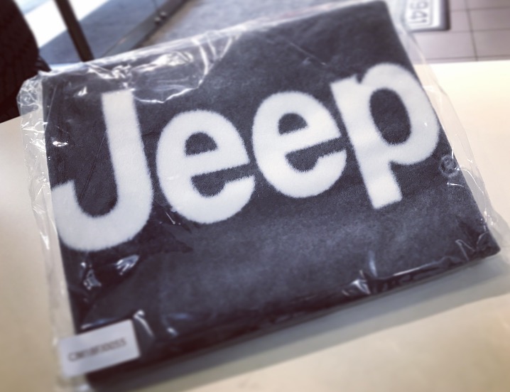 ☆JEEPオリジナルブランケット☆｜ジープ岡山スタッフブログ｜Jeep