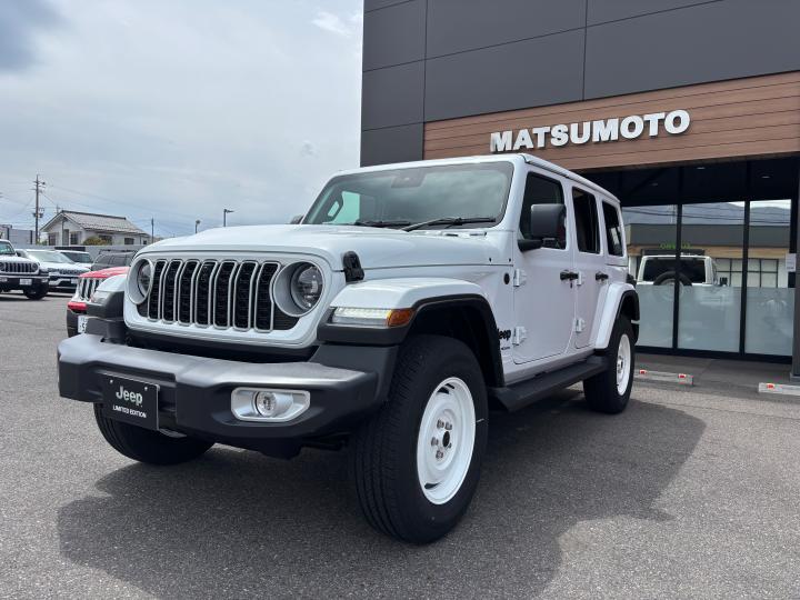 New Jeep Wrangler（JL） Unlimited Sahara White Pack
