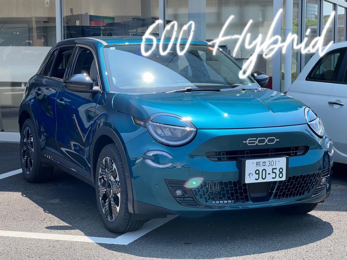 フィアット600Hybrid本日デビューフェアです！