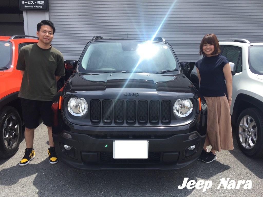 A様ご納車 Renegade ジープ奈良スタッフブログ Jeep Official Dealer Site