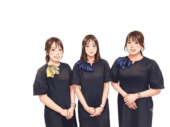 ショールームスタッフ レセプション