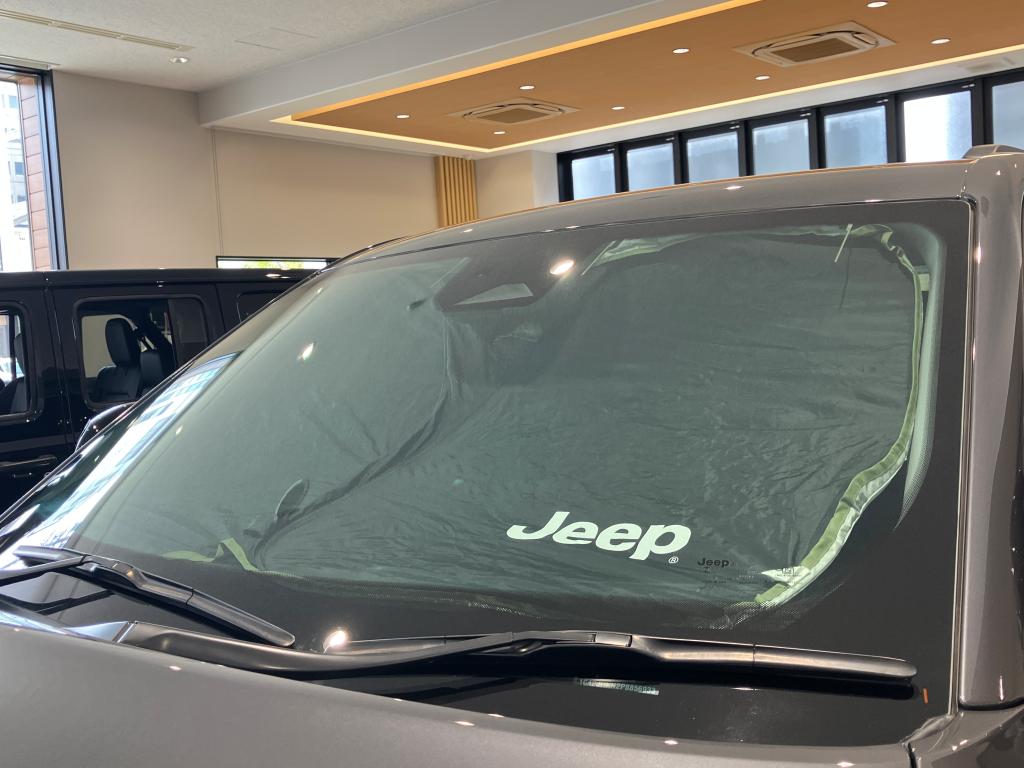 Jeep純正サンシェードのご紹介🌞｜ジープ浜松スタッフブログ｜Jeep